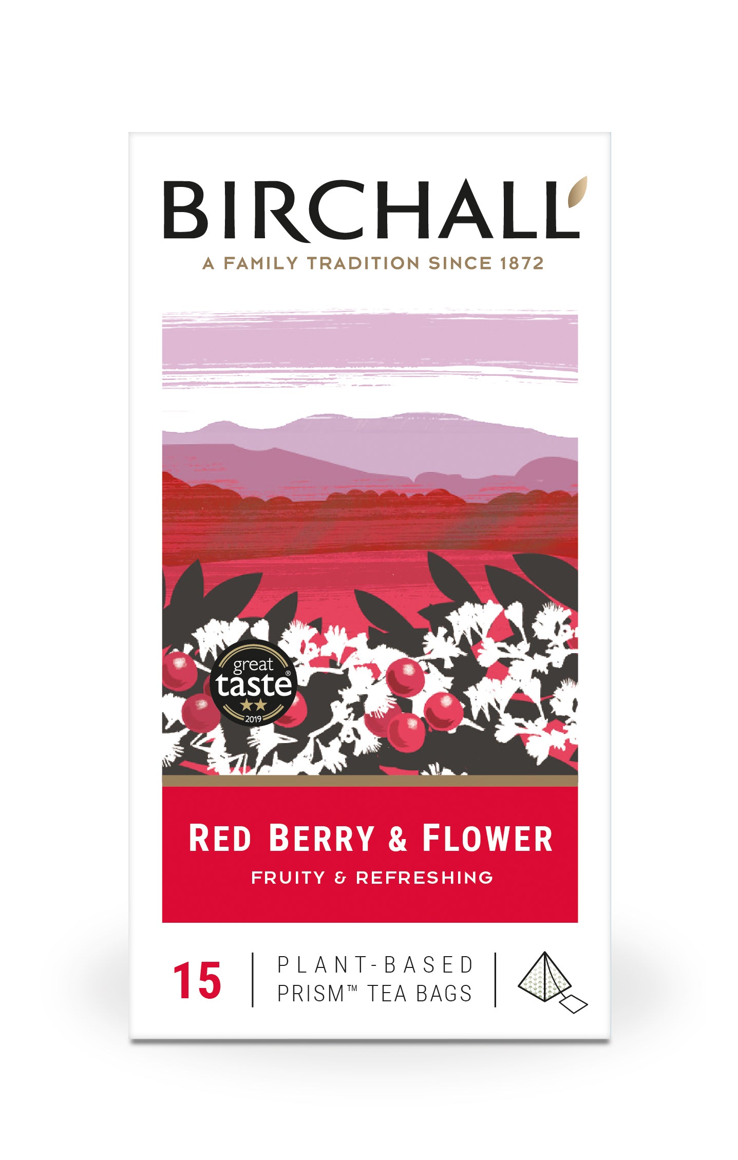 Red Berry & Flower Teabags