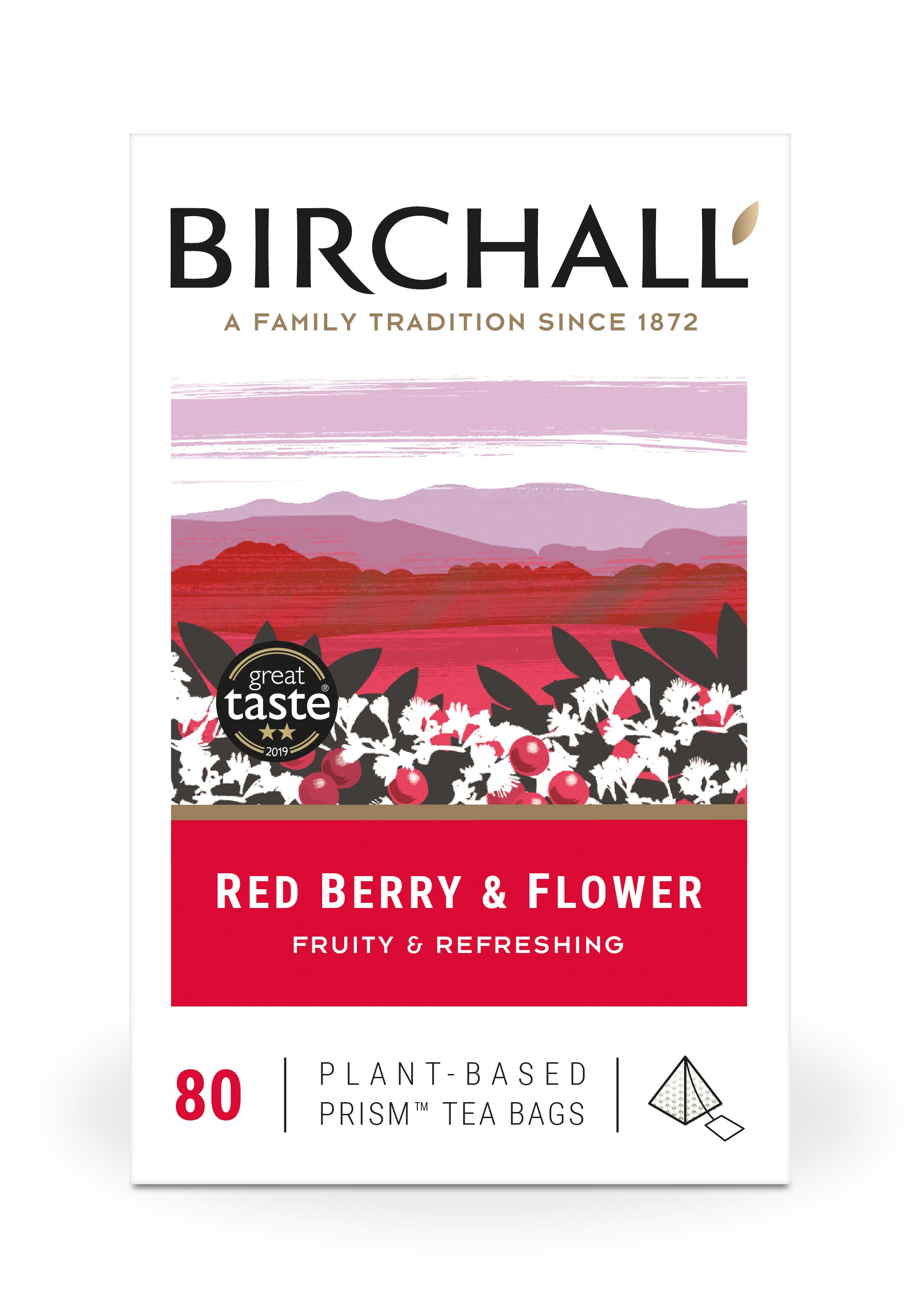 Red Berry & Flower Teabags