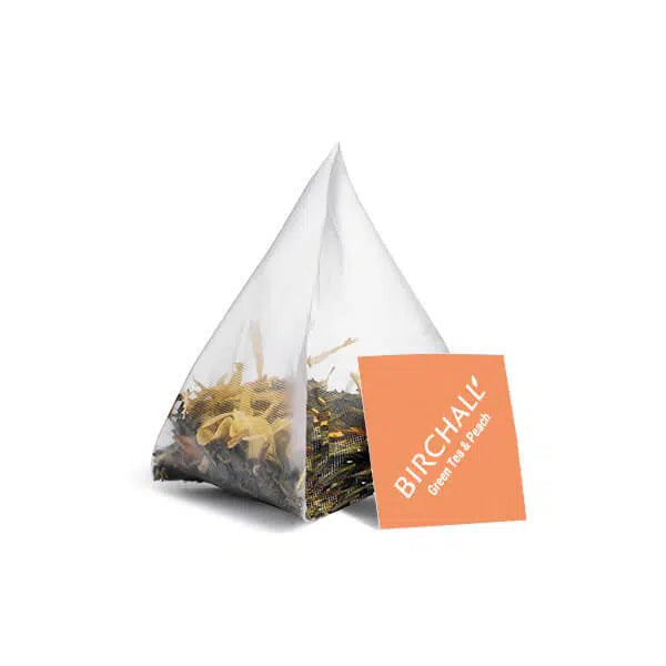 Green Tea & Peach Teabags